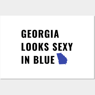 Georgia Looks Sexy in Blue Funny 2020 Election Vote Count Posters and Art